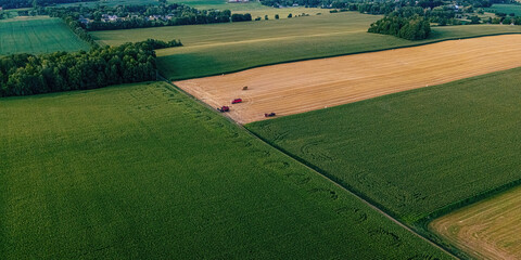 Farm Equipment on the field