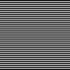 Abstract horizontal black and white striped background.	