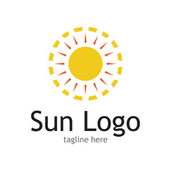 Sun Vector illustration Icon