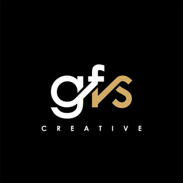 GFS Letter Initial Logo Design Template Vector Illustration