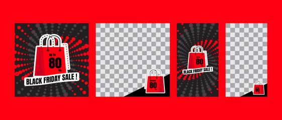 Black Friday Sale Social Media Template