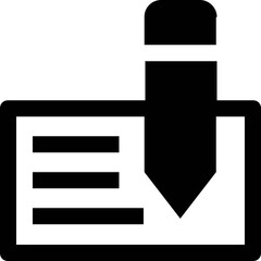 Cheque Vector Icon