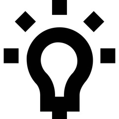 Bulb Idea Vector Icon