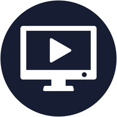 media button Isolated Vector icon which can easily modify or edit

