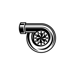 turbo supercharger motorcycle racer automotive logo design - obrazy, fototapety, plakaty