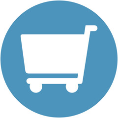 shopping trolley Isolated Vector icon which can easily modify or edit

