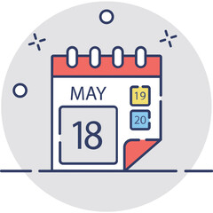 Calendar Vector Icon