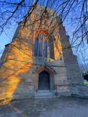 beoley worcestershie england uk anglican church, 