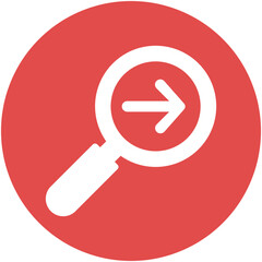 Magnifire Isolated Vector icon which can easily modify or edit

