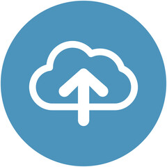 cloud uploading Isolated Vector icon which can easily modify or edit

