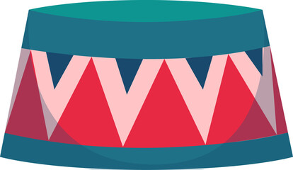 Empty pedestal in the circus © klyaksun