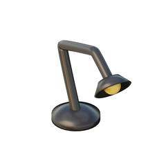 3D Desk Lamp Illustration