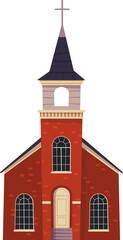 Obraz premium Retro church