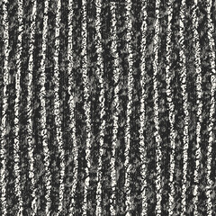 Charcoal Canvas Textured Irregularly Striped Pattern