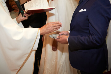 bendición, acto de bendecir, cura