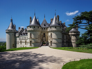 Fototapeta na wymiar château de Chaumont-sur-Loire en France
