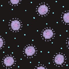 Background with plants.