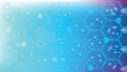 technology concept abstract background for business solution 