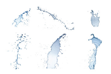 Water splash Collection set this has clipping path.