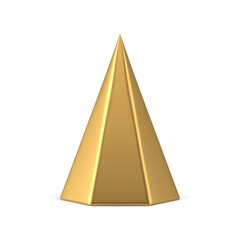 Fototapeta premium Luxury minimalistic Christmas tree triangle shape table decorative design realistic 3d vector