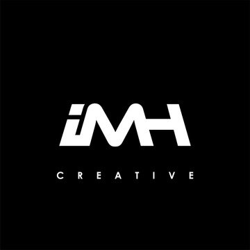 IMH Letter Initial Logo Design Template Vector Illustration
