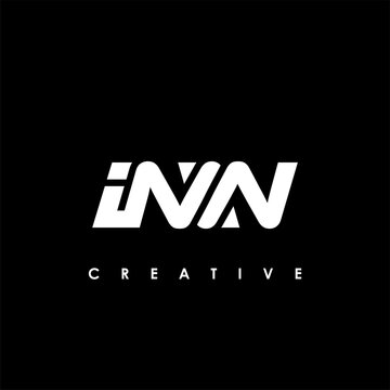 IMN Letter Initial Logo Design Template Vector Illustration