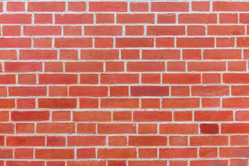 Fragment of a 19th century brick wall