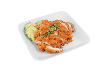 deep fried chicken with garlic