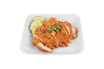 deep fried chicken with garlic