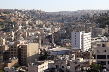 Amman, Jordan 2022 : Al-Husseini Mosque - Amman downtown 