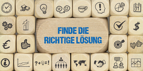 Finde die richtige Lösung