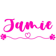 Jamie Name for Baby Girl Dog