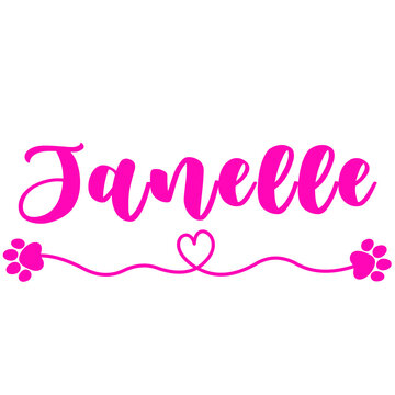 Janelle Name for Baby Girl Dog
