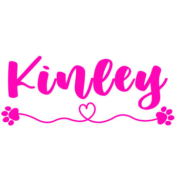 Kinley Name for Baby Girl Dog