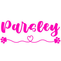 Parsley Name for Baby Girl Dog