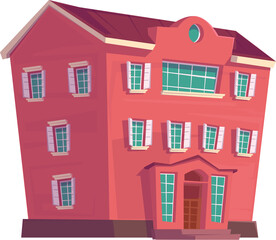 European style building