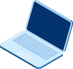 Open laptop