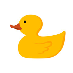 rubber duck toys bathroom illustration