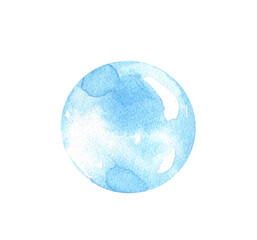 Watercolor bubble gum, ball, pink balloon,soap bubble isolated illustration for funny character creator, animal, boy, girl,overlay, drop, for kids,children,baby shower, nursery decor, poster