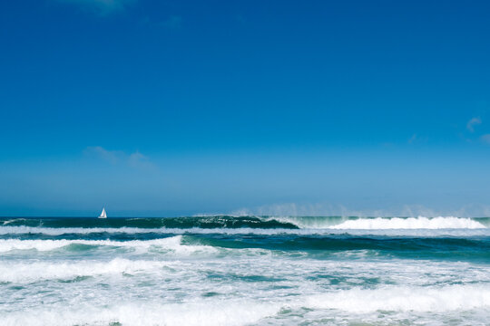 Waves, Atlantic Coast, Seignosse, France