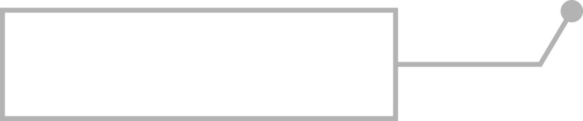 Obraz premium Callouts titles icon