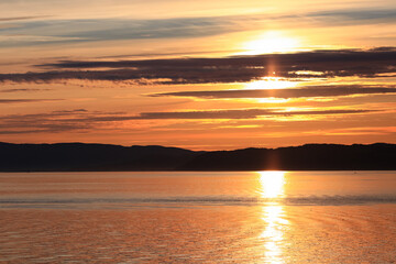 Obraz premium Trondheim fjord