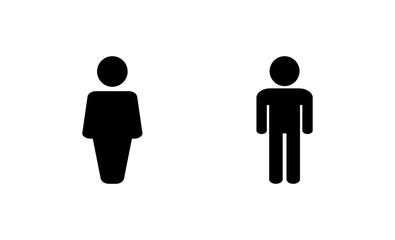 Man icon vector. male sign and symbol. human symbol