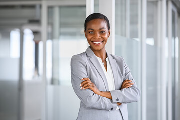 Portrait of successful african american business woman