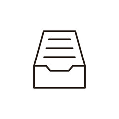 Archive folders icon for web and mobile app. Document vector icon. Archive storage icon.