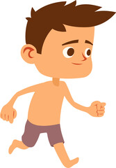 Boy running