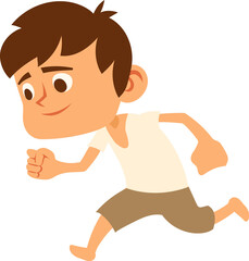 Obraz premium Boy running