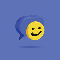 3d feedback design vector isolated