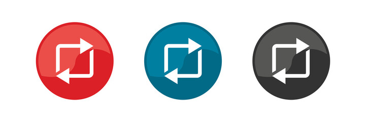 Check mark icon set.