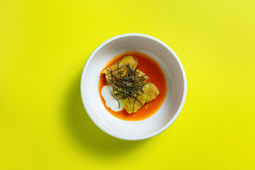 Cabbage rolls in broth